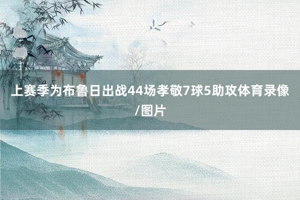 上赛季为布鲁日出战44场孝敬7球5助攻体育录像/图片