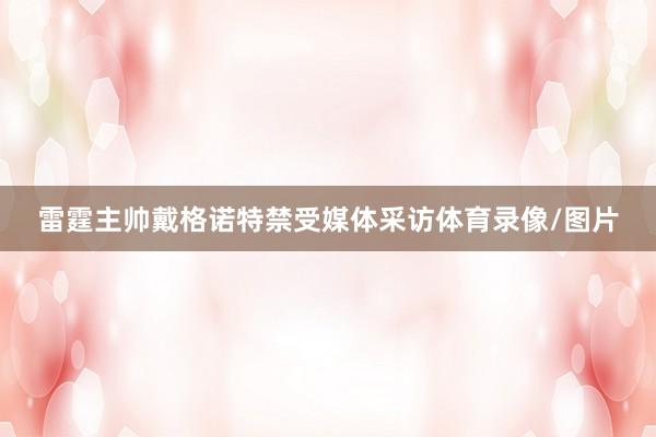 雷霆主帅戴格诺特禁受媒体采访体育录像/图片