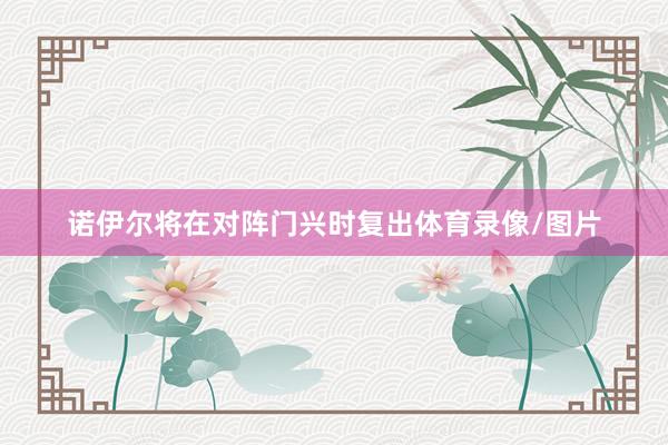 诺伊尔将在对阵门兴时复出体育录像/图片