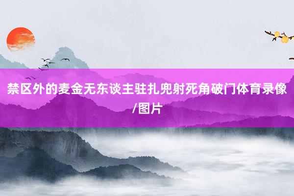 禁区外的麦金无东谈主驻扎兜射死角破门体育录像/图片